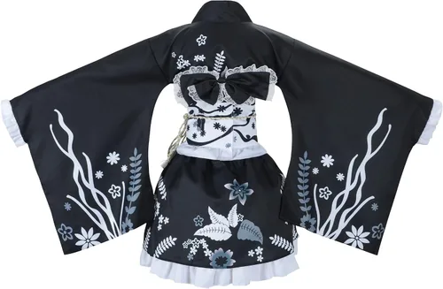 Vista 3 de Sheface Disfraz de Lolita para mujer estilo kimono japonés disfraz de anime