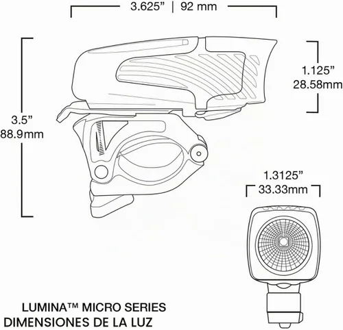 Vista 6 de NiteRider Faro Lumina Micro 650