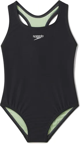 Vista 19 de Speedo Traje de baño de una pieza para niñas con espalda cruzada cerrada Plano 2023