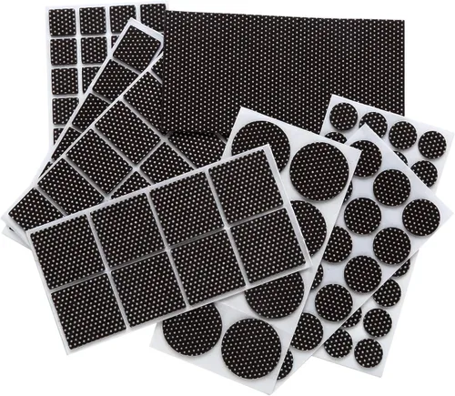 Vista 8 de Furnigear Almohadillas antideslizantes para muebles, autoadhesivas, antideslizantes, almohadillas resistentes para suelos de madera dura