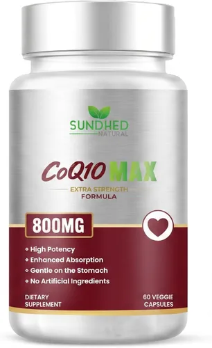 Vista 10 de CoQ10 Potente antioxidante (Cápsulas, 800 mg 120 Cápsulas)