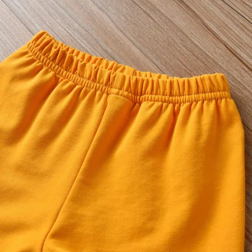 Vista 6 de Conjunto de sudadera con capucha de manga larga a rayas para bebés y niños pequeños