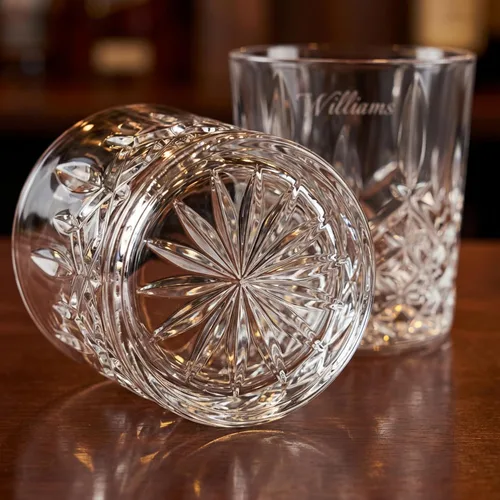 Vista 7 de Marquis By Waterford Grabado Markham doble Old Fashioned, 11oz, juego de 4