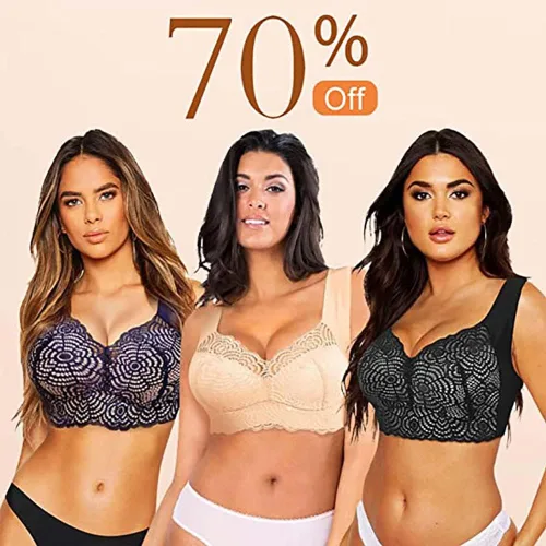 Vista 8 de Prettyhealth - Brasier de desintoxicación y modelado de linfa, potente brasier de levantamiento, modelado de desintoxicación de turmalina y potente