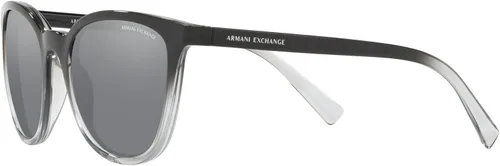 Vista 3 de Armani Exchange Ax4077sf - Gafas de sol ovaladas con ajuste de puente bajo para mujer
