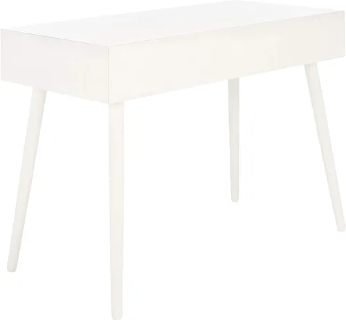 Vista 9 de Safavieh Home Collection - Escritorio Remy con 1 cajón, color blanco envejecido Blanco gastado