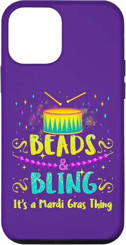 Vista 12 de Funda para iPhone 15 Beads and Bling It's Mardi Gras Thing Phone Case Mardi Gras