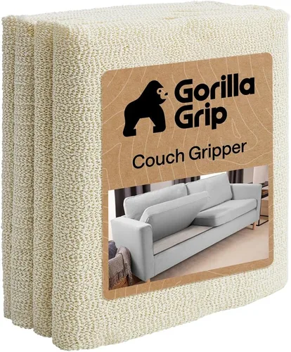 Vista 12 de GORILLA GRIP Agarre Antideslizante para Colchón, Evita que los Colchones se Deslicen y Mantiene la Cama en su Lugar, las Almohadillas Sujetan Camas