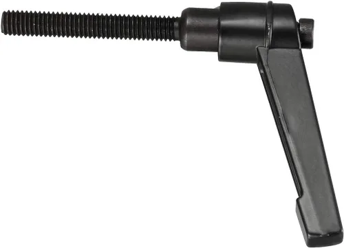 Vista 2 de uxcell Mango M6 x 1.575 in Palanca de sujeción ajustable Rosca Botón de trinquete Macho Roscado Perillas de tornillo giratorio Pernos con palanca