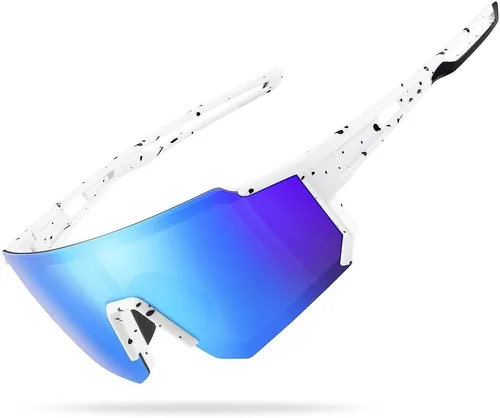 Vista 29 de Gafas de sol polarizadas deportivas para hombres y mujeres, gafas de sol para pesca, ciclismo, bicicleta de montaña, béisbol con protección UV