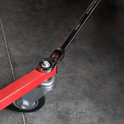 Vista 6 de ABN Cabezal flexible extralargo métrico de 12 puntas y doble caja Llave de trinquete