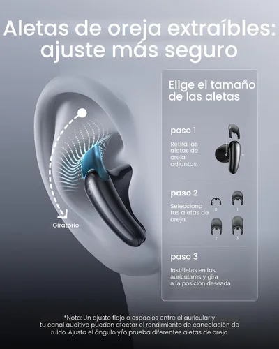 Vista 7 de Soundcore Auriculares Negro