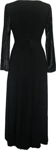Vista 8 de 210Dr Agan Traders Renacimiento Gótico Corsé bordado vestido de terciopelo