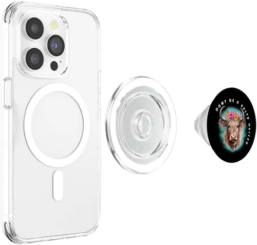 Vista 4 de Don't Be A Salty Heifer Please Hay Girl - PopSockets MagSafe PopGrip para iPhone