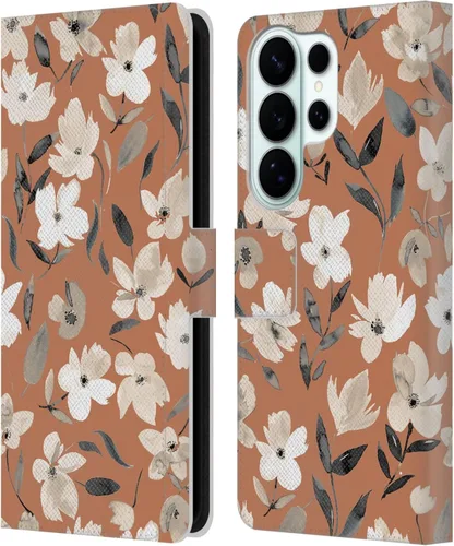 Vista 114 de Head Case Designs Officially Licensed Ninola Ditsy Flowers Yellow Nature Bold Leather Wallet Case Compatible with Samsung Galaxy A07 4G