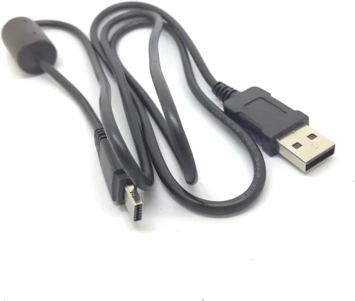 Vista 3 de GuangMaoBo Cable de sincronización de datos USB para cámara CASIO Exilim EX-S7 S10 S12 Z1 Z2 Z8 Z9 Z11 Z18 Z19 Z20 Z29 EX-ZR20 ZR200 Z3000 ZR1000