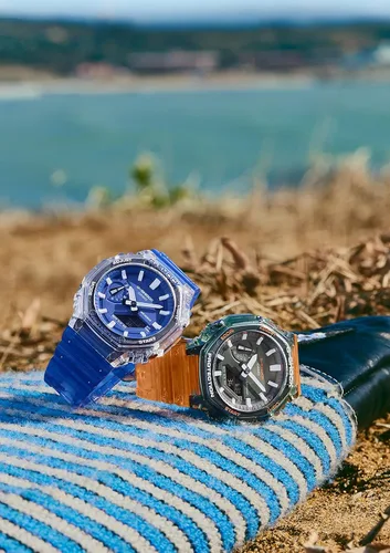 Vista 3 de Casio G-Shock GA-2100HC-4AJF Banda de goma G-Shock 20 ATM resistente al agua Hidden Coast para hombre