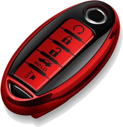 Vista 13 de Tukellen Compatible con Nissan - Funda para llavero de TPU suave para Infiniti X-Trail Rogue Altima Quest Pathfinder Sentra Patrol CIMA Fuga Armada