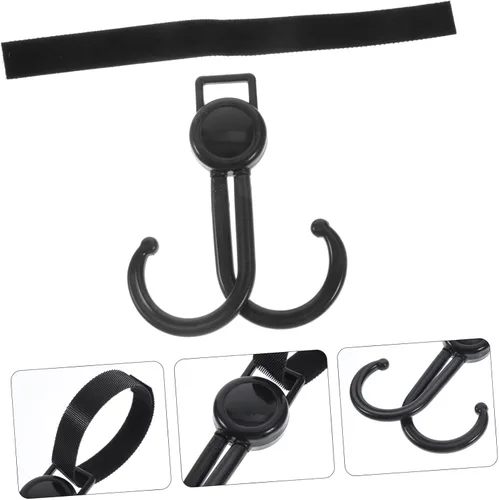 Vista 9 de Zerodeko Accesorios para cochecito de vagón, ganchos para carrito de compras, gancho reutilizable para bolsa de cochecito