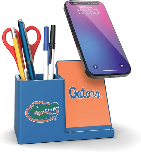Vista 49 de SOAR NCAA - Soporte de carga inalámbrico unisex para teléfono celular y organizador de escritorio Color del