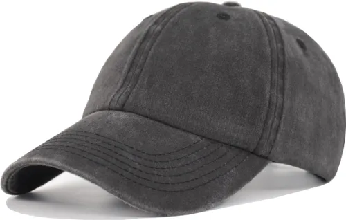 Vista 46 de TSSGBL - Gorras de béisbol ajustables de algodón lavado estilo vintage, sin estructura, de perfil bajo, desgastadas, gorra clásica para papá