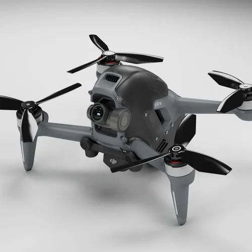 Vista 2 de Master Airscrew Hélices Ludicrous para DJI FPV - Negro, 4 piezas