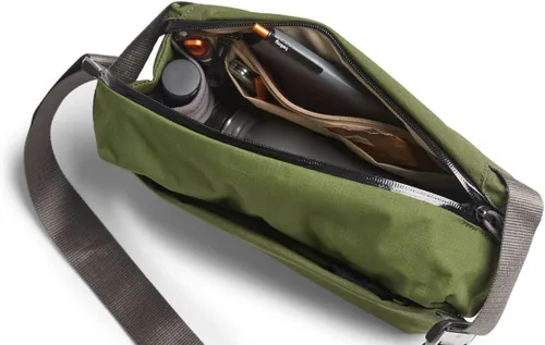 Vista 5 de Bellroy Venture Sling 6L (bolso cruzado) - Nightsky, Verde Guardabosques, talla única