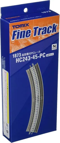 Vista 2 de Tomytec 018735 – 4 pistas curvadas en hormigón/Bettung Ribblehead Viaducto, 45 grados