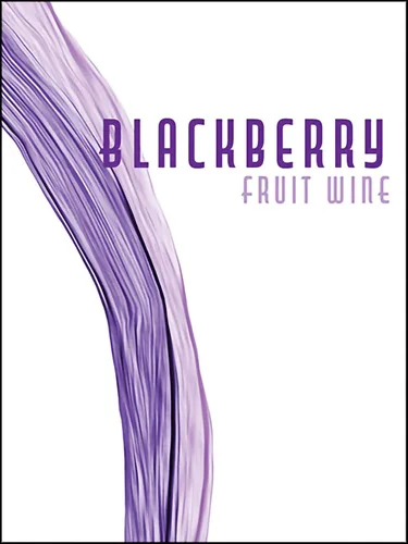 Vista 2 de Etiquetas de vino de frutas BlackBerry