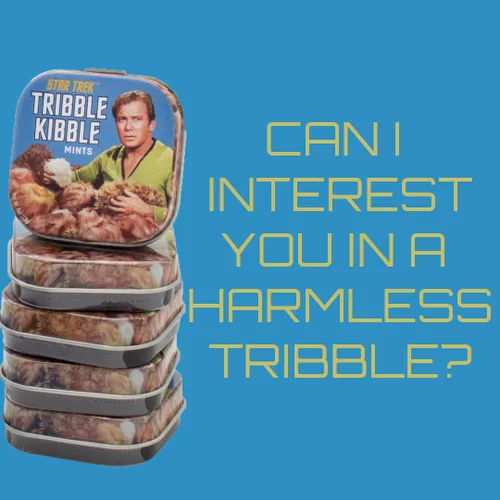 Vista 5 de The Unemployed Philosophers Guild Mentas de Tribble Kibble de Star Trek, 1 lata, Peso neto 0.4 oz (12g)