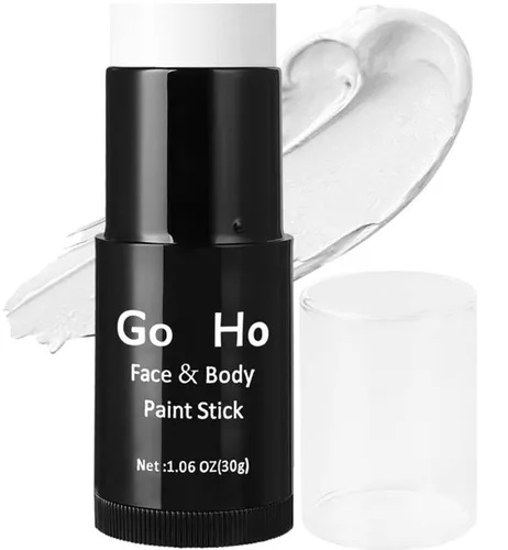 Vista 18 de Go Ho Barra de Pintura Facial Verde Amazon Mezclable en Crema (1.06 Oz), Pintura Corporal Verde Amazon de Cobertura Completa para Adultos y Niños