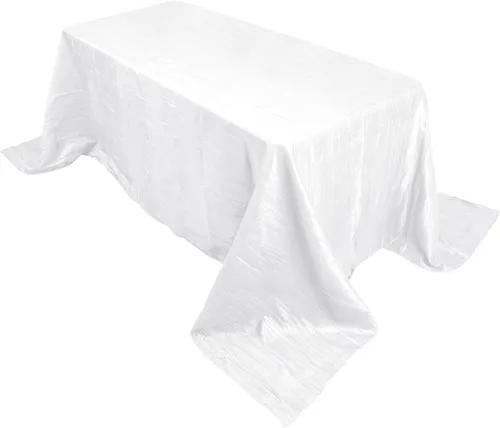 Vista 20 de Efavormart - Mantel rectangular, 60 x 102 pulgadas, resistente a las manchas y a las arrugas, lavable, mantel decorativo oblongo de tela de Amatista