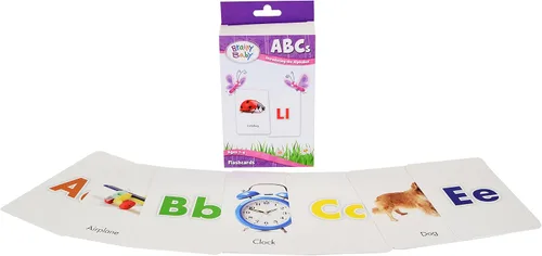 Vista 2 de Brainy Baby Tarjetas de memoria ABC: Presentamos el alfabeto de la A a la Z Edición Deluxe