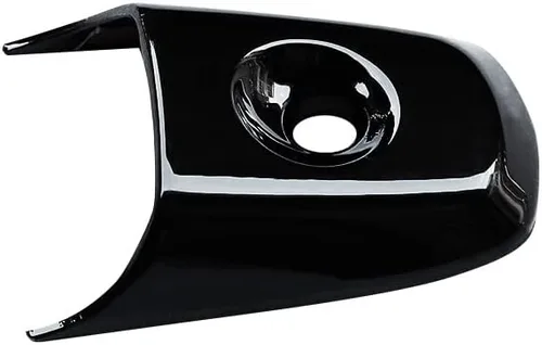 Vista 7 de NINTE Cubiertas de manija de puerta para Ford Explorer 2011-2019 ABS pintadas negro brillante recubierto con 2 orificios inteligentes