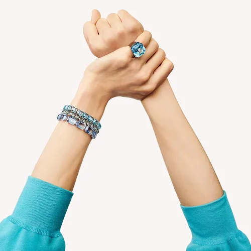 Vista 6 de SWAROVSKI Millenia Octagon Cut Crystal Bracelet Jewelry Collection