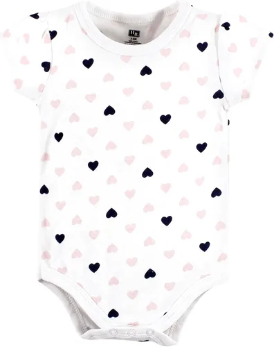 Vista 4 de Hudson Baby Juego de canastilla de algodón unisex para bebé