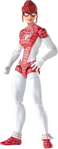 Vista 3 de Spider-Man Marvel Legends Series - Figura de acción de 6 pulgadas y Spinneret, paquete de 2, incluye 10 accesorios