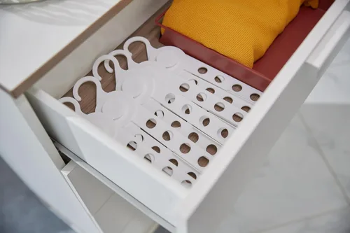 Vista 8 de Bigtime - Organizador plegable para armario, ahorra espacio en el armario, soporta 20 libras, duradero y portátil, uso en casa, dormitorio y oficina