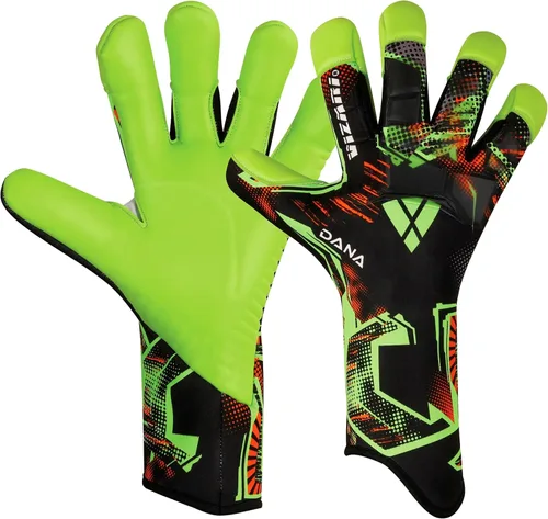 Vista 10 de Vizari Soccer Goalkeeper Gloves – Pro Goalie Gloves for Kids, Youth & Adults Fingersave Protection Durable Grip All-Weather Soccer Gloves for