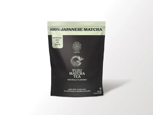 Vista 8 de The Harmony Matcha Lavender (bolsa de 7.05 onzas - 20 porciones) Polvo de matcha japonés premium, rico en antioxidantes y L-teanina, endulzado