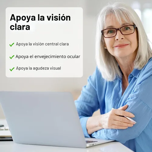 Vista 4 de UpNourish AREDS 2 Vitaminas oculares para personas mayores, suplemento de salud ocular de luteína para adultos, alivio de la fatiga ocular por