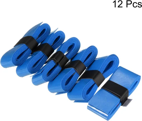 Vista 2 de PATIKIL Cintas de agarre para raqueta de tenis, poliuretano con agarre elástico, antideslizante, absorbe el sudor para caña de pescar de bádminton