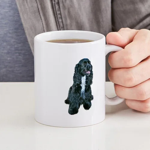 Vista 6 de CafePress Cocker - Taza de café de cerámica (11 oz (11.0 fl oz)
