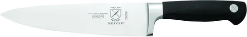Vista 3 de Mercer Culinary Genesis - Juego de cuchillos forjados de 10 piezas con estuche, acero/negro