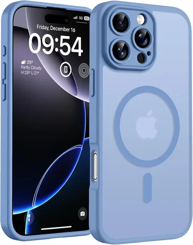 Vista 51 de TOCOL Funda para iPhone 11, compatible con Magsafe, protección completa de cámara, imanes integrados, protección contra caídas, funda translúcida