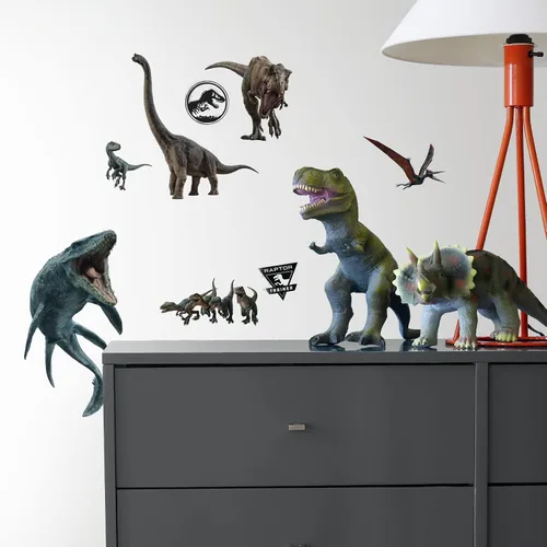 Vista 4 de RoomMates, RMK3798SCS - Calcomanías de pared de Jurassic World Fallen Kingdom