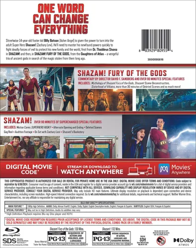 Vista 3 de Shazam 2-Film Collection (Blu-Ray + Digital)