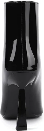 Vista 4 de vivianly Classic Women Ankle Boots Pointed Toe Mid-Calf Stiletto High Heeled Booties