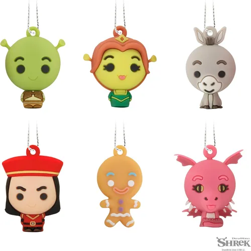 Vista 8 de Hallmark Adornos de Navidad Mini Shrek (juego de 6)
