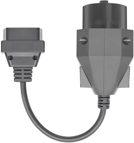 Vista 3 de 20 Pin OBD a 16 Pin OBD2 Cable Adaptador Macho a Hembra Cable Redondo Cable de Diagnóstico para BMW E36 E46 E38 E39 E53 X5 Z3